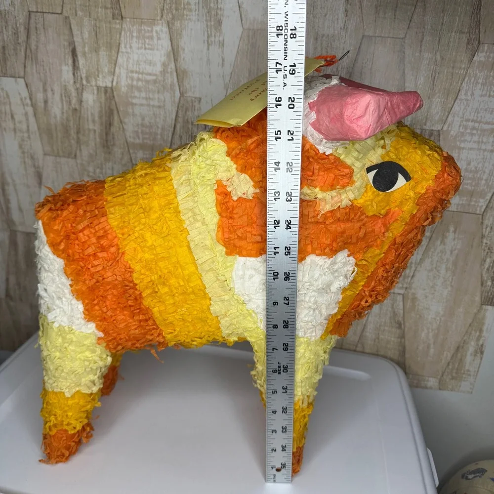 Vintage‎ La Sorpresa Imports Bull Pinata Party Decoration New with Tag